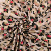 Baumwolljersey Digital Tierfell